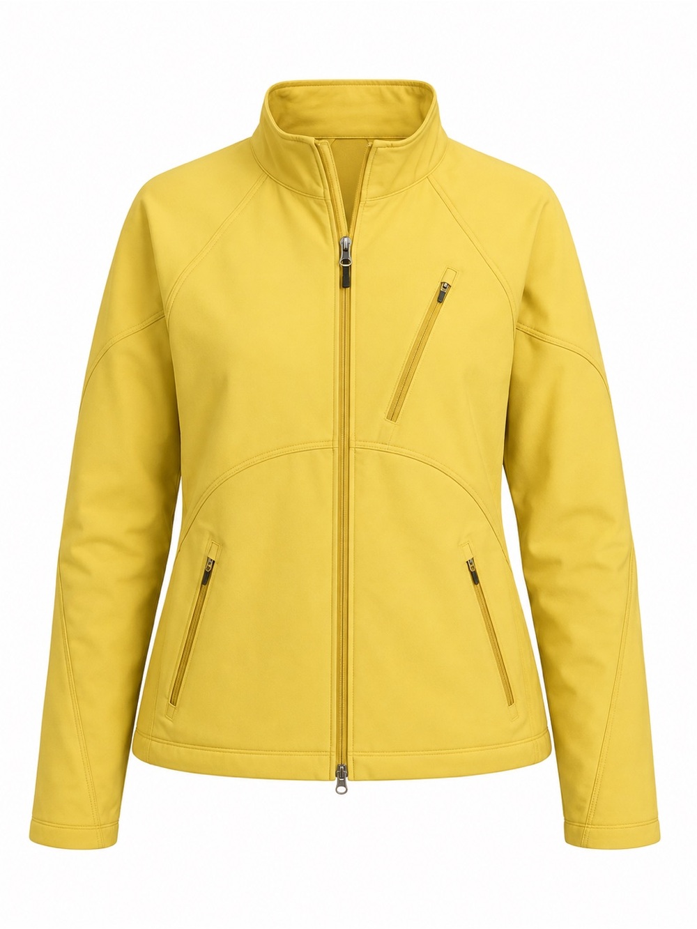 Ibex climawool Pingo bright yellow waterproof full zip jacket L